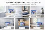 1ABOVE Dehumidifier 500ml Pack of 10 Moisture Absorber Condensation Remover view 9