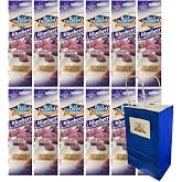 Big Top Deals USA Blue Paper Bag 5.25x3.2x8 with Diamond Almonds Blueberry 1.5 oz, 12 Pack &ndash; Giftable Treat Bags with Crunchy Flavored Almonds