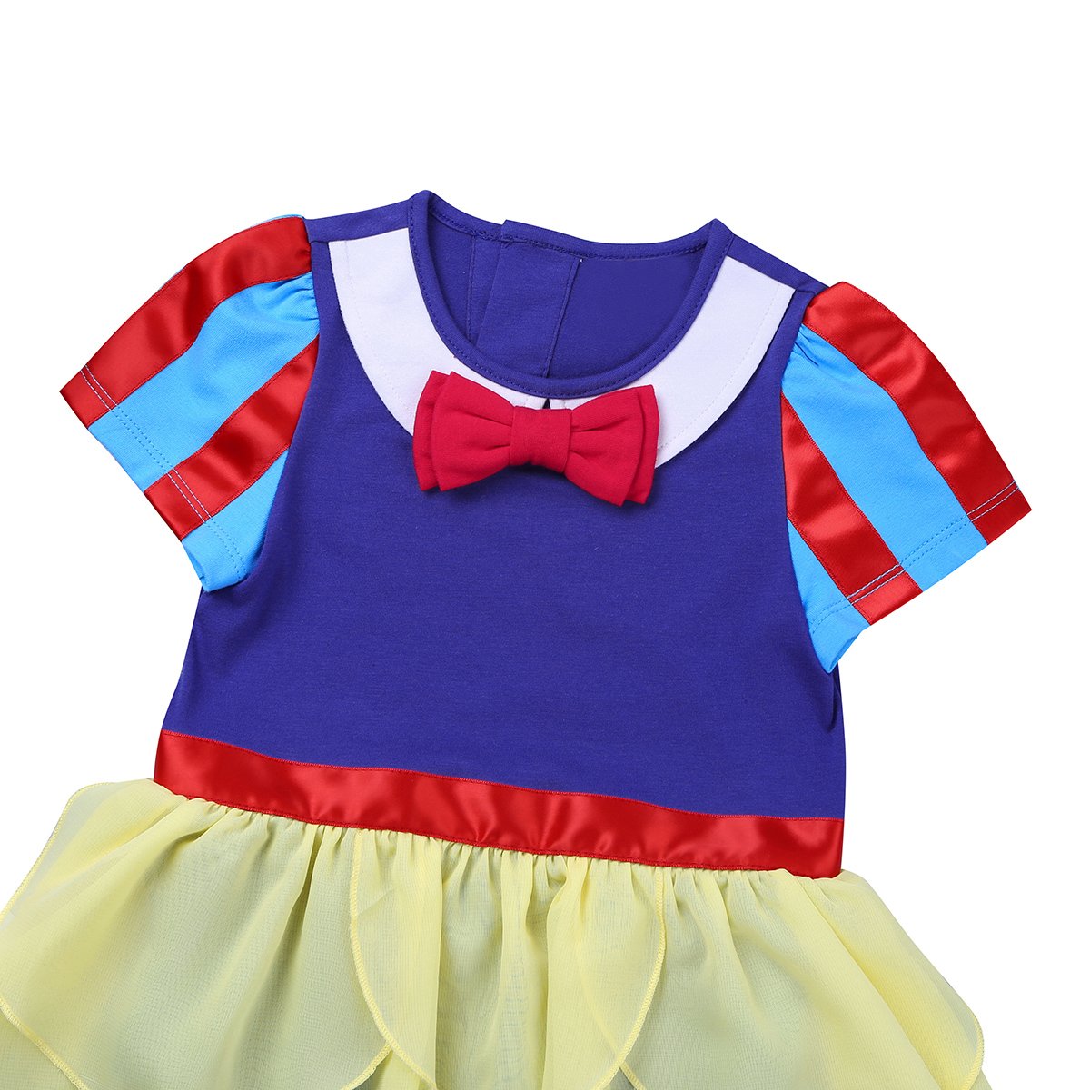 Tiaobug Bebe Fille Tutu Robe Blanche Neige Princesse Body Robe De Soiree Bapteme Combinaison Manche Courte Justaucorps Barboteus Et Bandeau Halloween Deguisement 0 24 Mois Deguisements Et Accessoires Jeux Et Jouets Centroarco Com