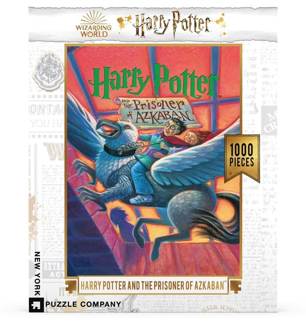 New York Puzzle Company - Harry Potter Prisoner of Azkaban - 1000 Piece Jigsaw Puzzle