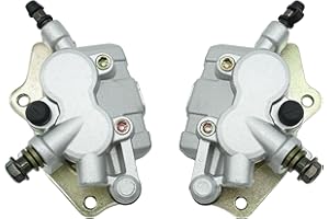 M MATI Front Left Right Brake Calipers & Pads for Kawasaki Teryx 800 KRF800 Teryx4 750 800 KRT 750 800 43080-0165 43080-0166