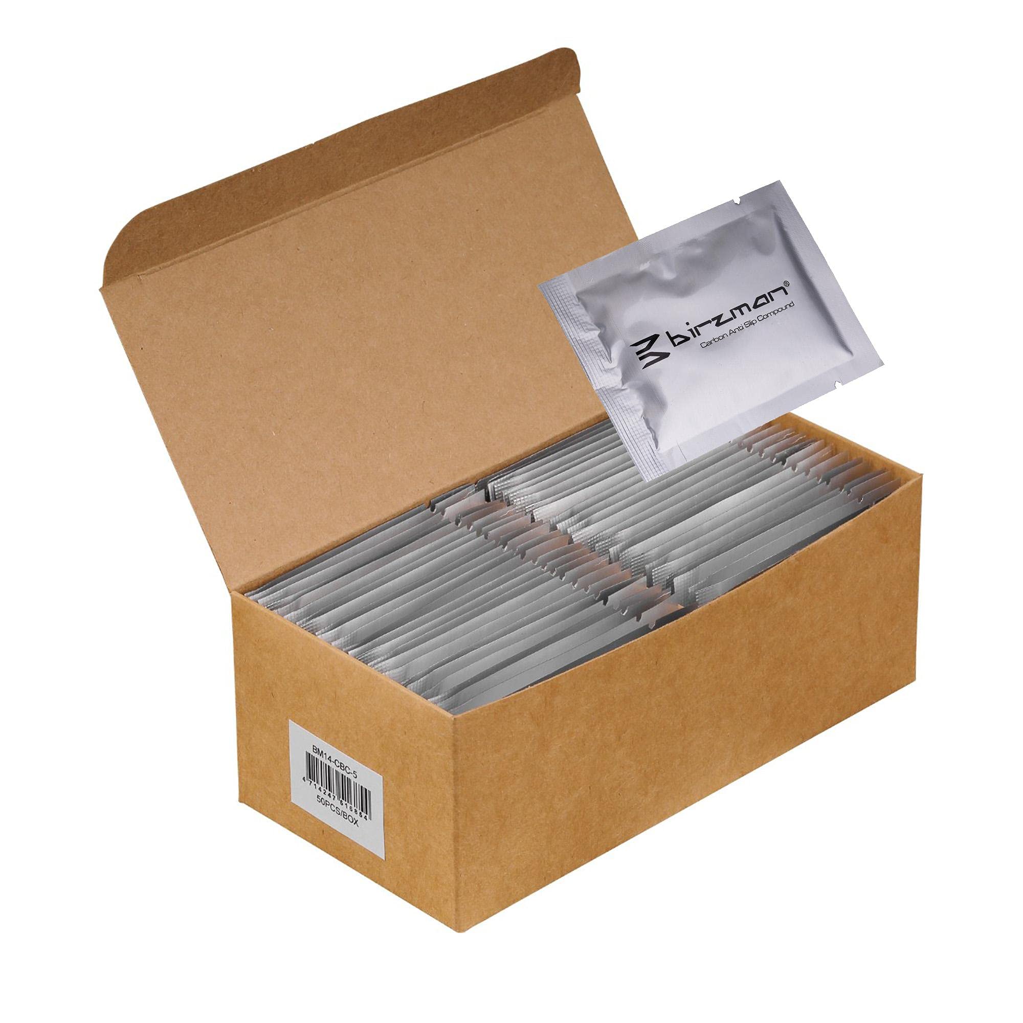 Birzman Anti-Slip Compound 50 x 5ml (Box) – Professional Bike Maintenance Tool for Grips, Pedals, and Components