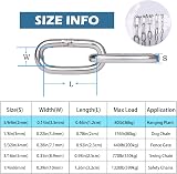 hannger 2mm x 1M Stainless Steel Chain - Small Strong Link for DIY, Keychains, view 2
