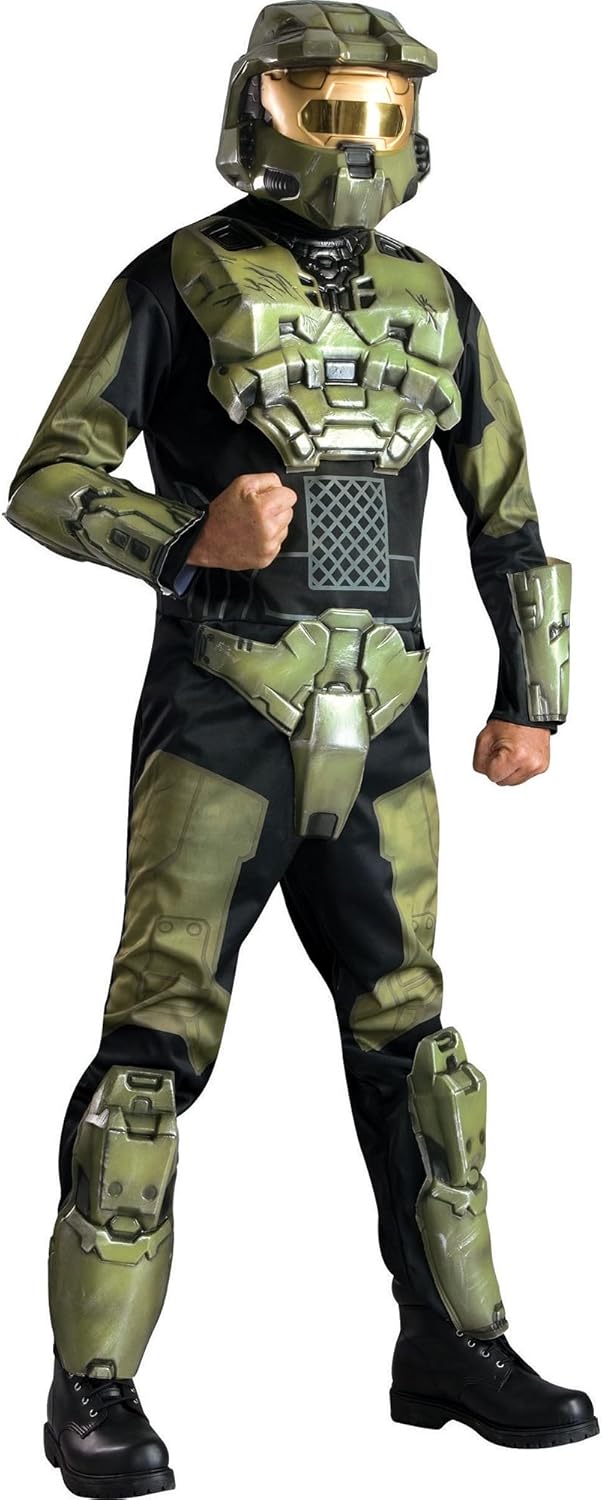 Halo Master Chief Costume and 2 piece helmet (disfraz) Amazon.es Ropa y accesorios