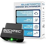 BLCKTEC 430 Bluetooth OBD2 Scanner Diagnostic Tool - Car Code Reader for All Cars OBDII Compatible - Read & Clear Engine, ABS