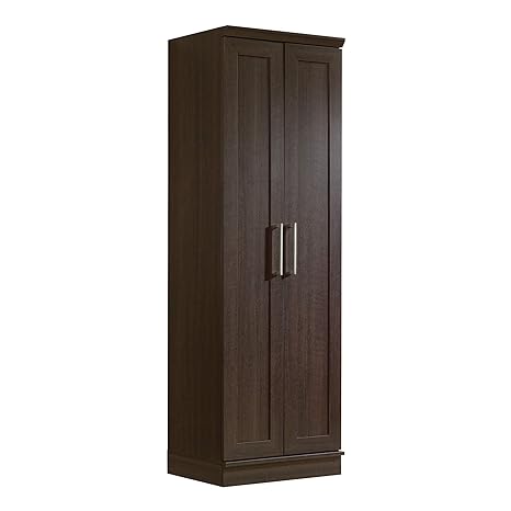 Sauder Homeplus Basic Storage Cabinet Dakota Oak Amazon In Home Kitchen