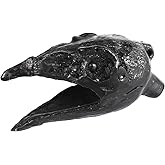 Jafermox Aztec Crow Death Whistle - Loud Human-Like Scream - Ghost Scream Whistle for Halloween, Pranks, Decor, Self Defense - Wilderness Survival Whistle - Black