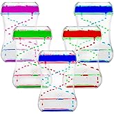 Super Z Outlet Liquid Motion Bubbler for Sensory Play, Fidget Toy, Children Activity, Desk Top, Assorted Colors (Style #2)