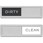 Rimaaiae Clean Dirty Magnet for Dishwasher, Dishwasher Clean Dirty Sign | Dishwasher Magnet Clean Dirty Sign, Strong Magnet Non-Scratch Clean Dirty Magnet for Dishwasher, Easy to Read &amp; Slide