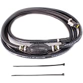 Evinrude Johnson 3/8" 10&rsquo; EPA Compliant Fuel Hose &amp; Primer Bulb Assy 5008589