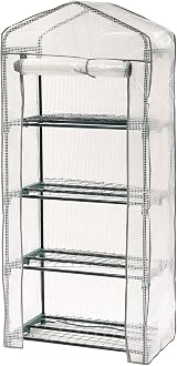 Taylor & Brown 4 Tier Greenhouse Cover Replacement Heavy Duty White PE view 6