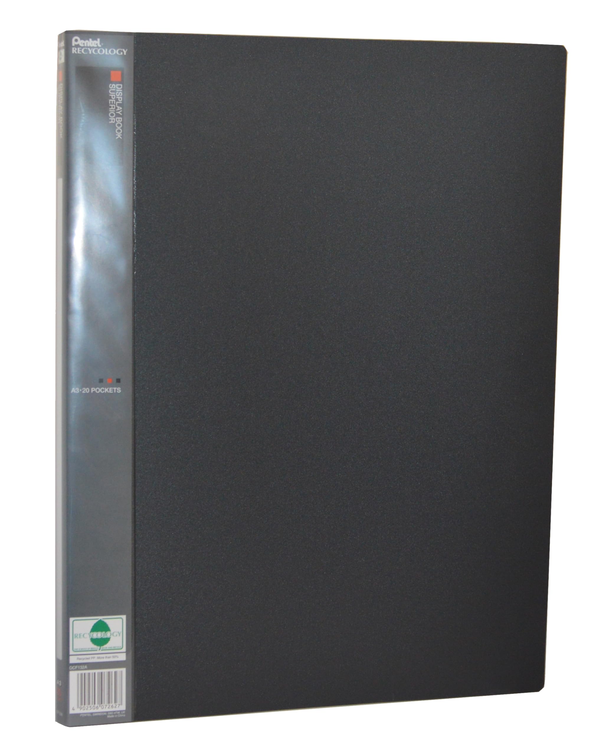 Pentel Presentation Folder A3 with 20 Pockets - Black