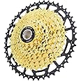 VG SPORTS 8/9/10/11/12 Speed Ultra-Light Bike Cassette for Mountain Bike 11-40T/11-42T/11-46T/11-50T/11-52T MTB Cassette Lightweight Aluminum Bracket Cassette