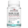 SWISSLIFE FOREVER Colon 15 Days Quick Cleanse, Intestinal Cleanse, Advanced Gut Cleanse Detox, Best Colon Cleanse for Women & Men - (30 Capsules) 2 Capsules Daily