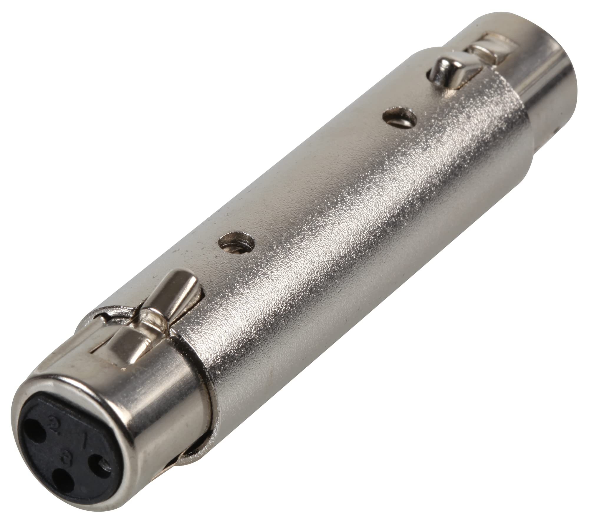 Pro Signal XLR Female to Female Adapter – 3-Pin Metal XLR Socket Coupler for Audio & Mic Cables – PSG01408