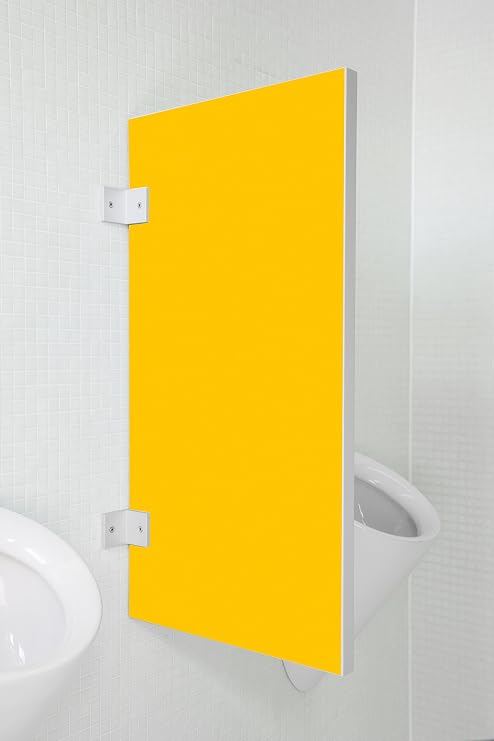 VidaXL Urinal-Trennwand Aus Keramik – Wandmontiert, Weiß, Für Mehr Privatsphäre Im WC