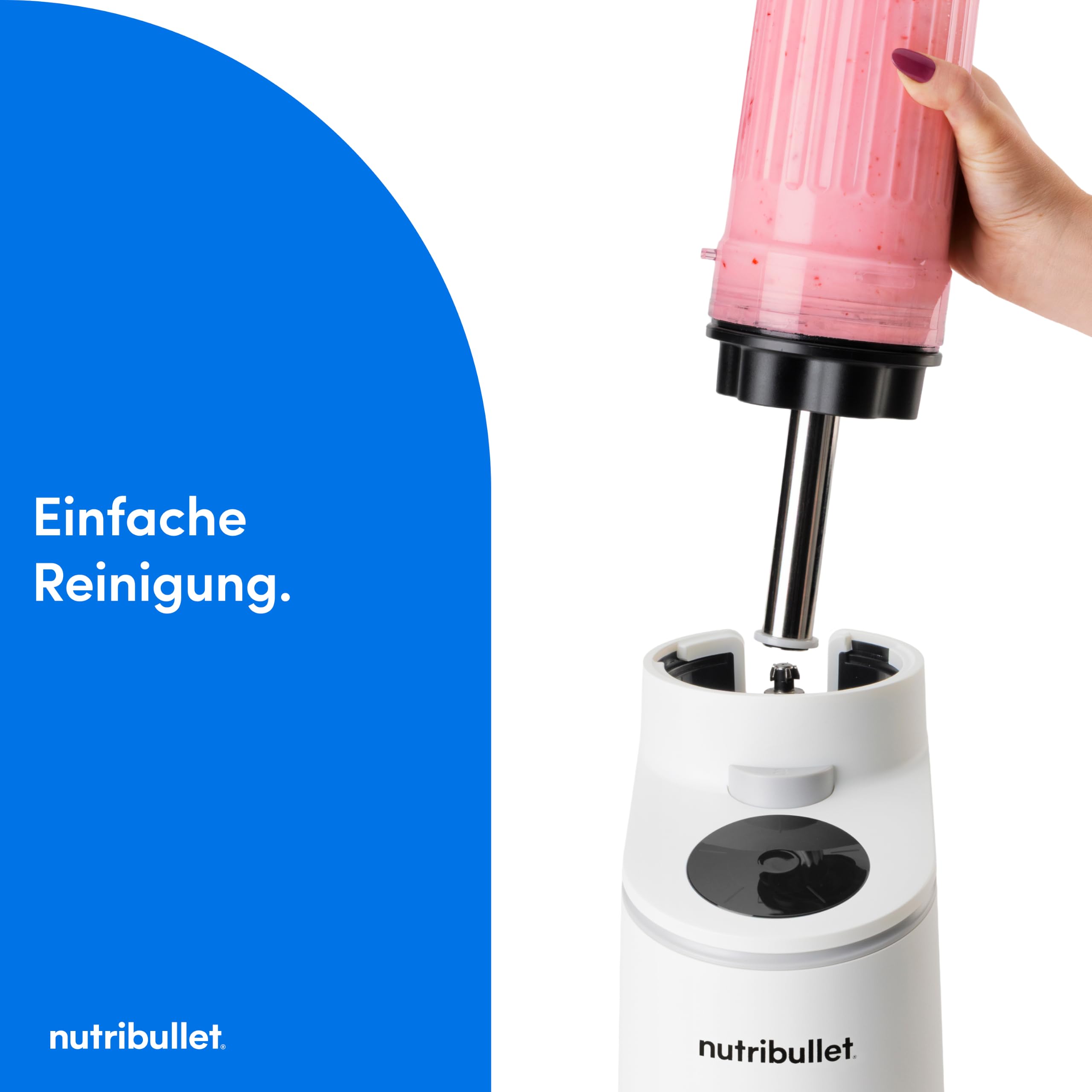 nutribullet Chill – Eismaschine für leckeres Eis, Gelato, Sorbet, Smoothie Bowl und Frozen Yogurt, 5 Automatikprogramme, Eiscreme Maschine, 3 Behälter mit Deckel, ideal für Familien, Weiß (NBD0503W) 9