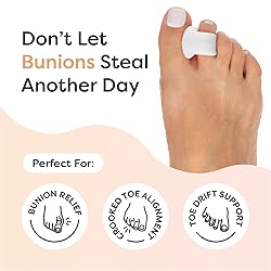 ZenToes Gel Toe Separators for Overlapping