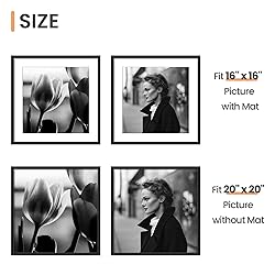 upsimples 20x20 Picture Frame, Display Pictures