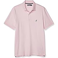 Nautica Men's Classic Fit Short Sleeve Solid Soft Cotton Polo Shirt