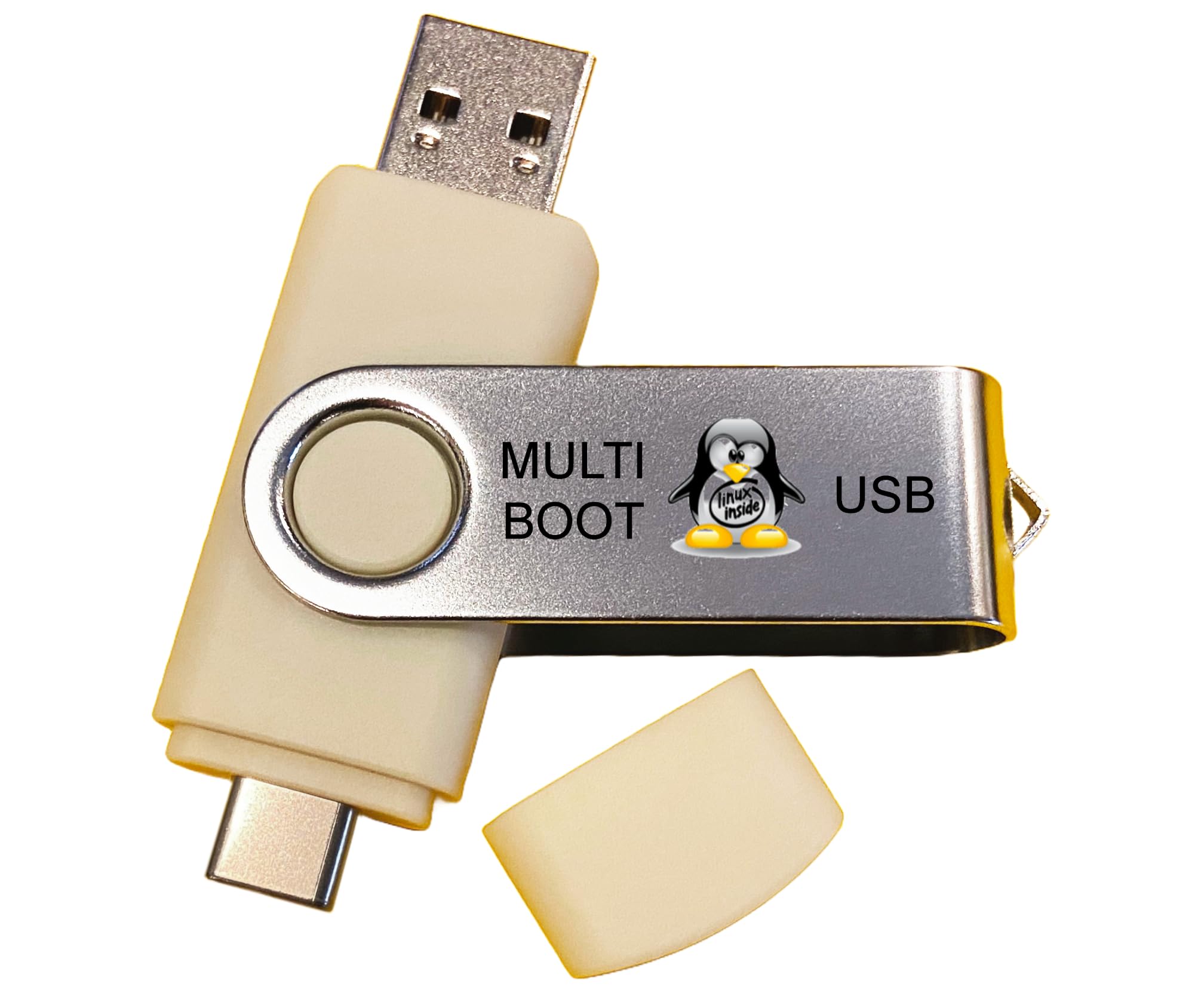 Linux 6-in-1 Best OS Collection Multi-Boot Set Bootable USB Flash Drive ...