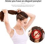 Hanyousheng 200 Pcs Elastic Hair Bands 2mm Thin Multicolor Ponytail Ties view 4