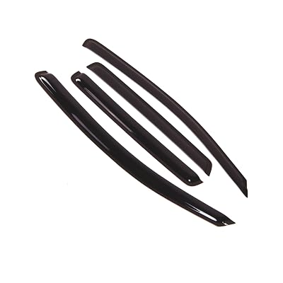 For Dodge Caliber Sedan 2007-2012 Smoke Window Rain Guards Visor 4pcs Set