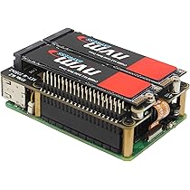 Geekworm X1004 PCIe to Dual M.2 HAT NVMe 2280 SSD PCIe Peripheral