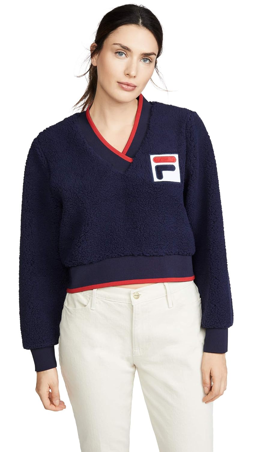 fila crop sweater women's