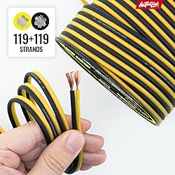 Install Link 14 AWG Gauge Speaker Wire Cable