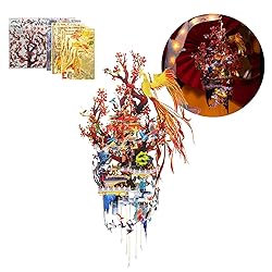 MU 3D Puzzles Birds' Praise to The Phoenix Metal