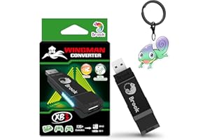 Brook Wingman XB 3 Converter - Unleash the Power of Cross-Platform Gaming, Wireless Controller Adapter for New XB Series X/S,