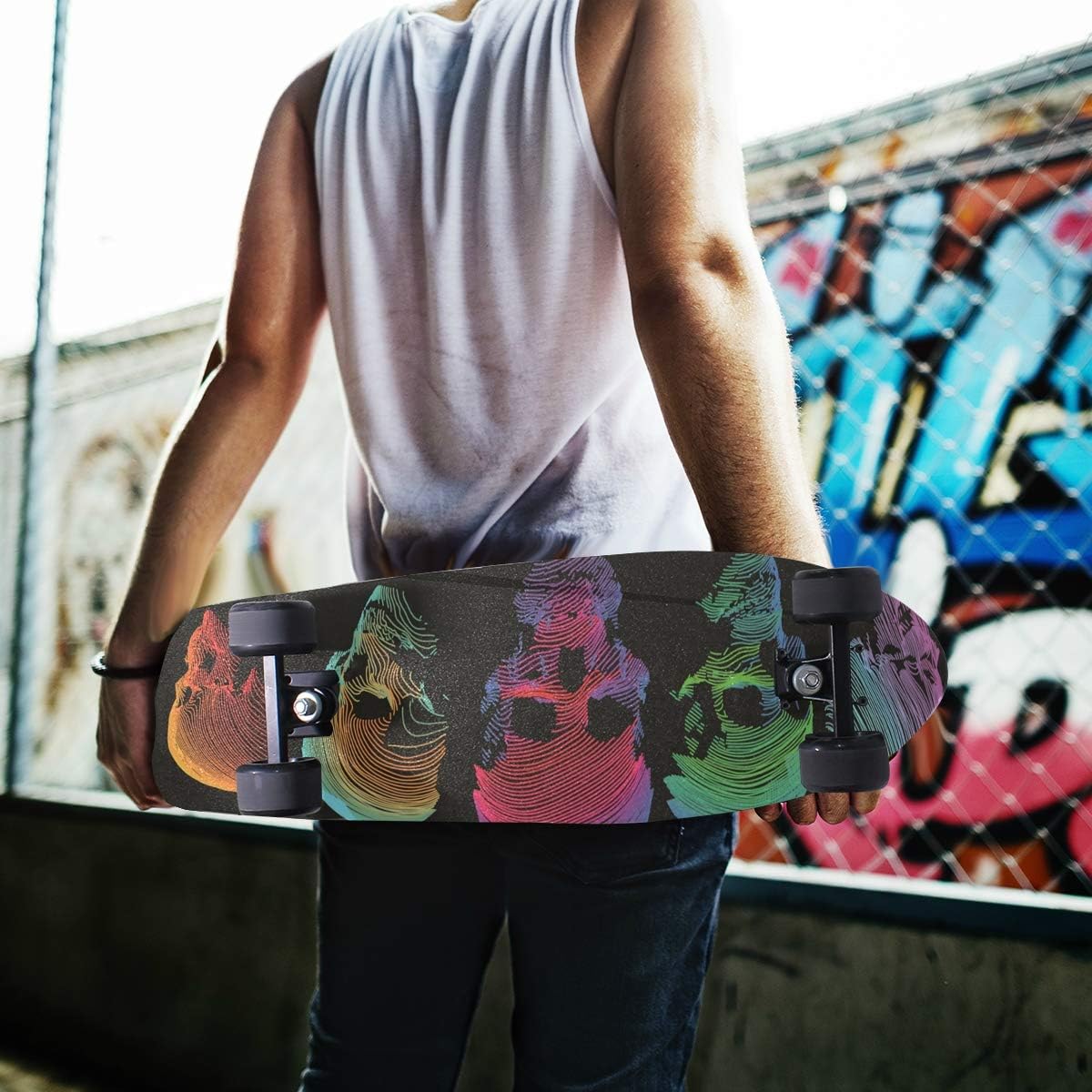 various sizes KLL Art Concept of Skull. Pattern