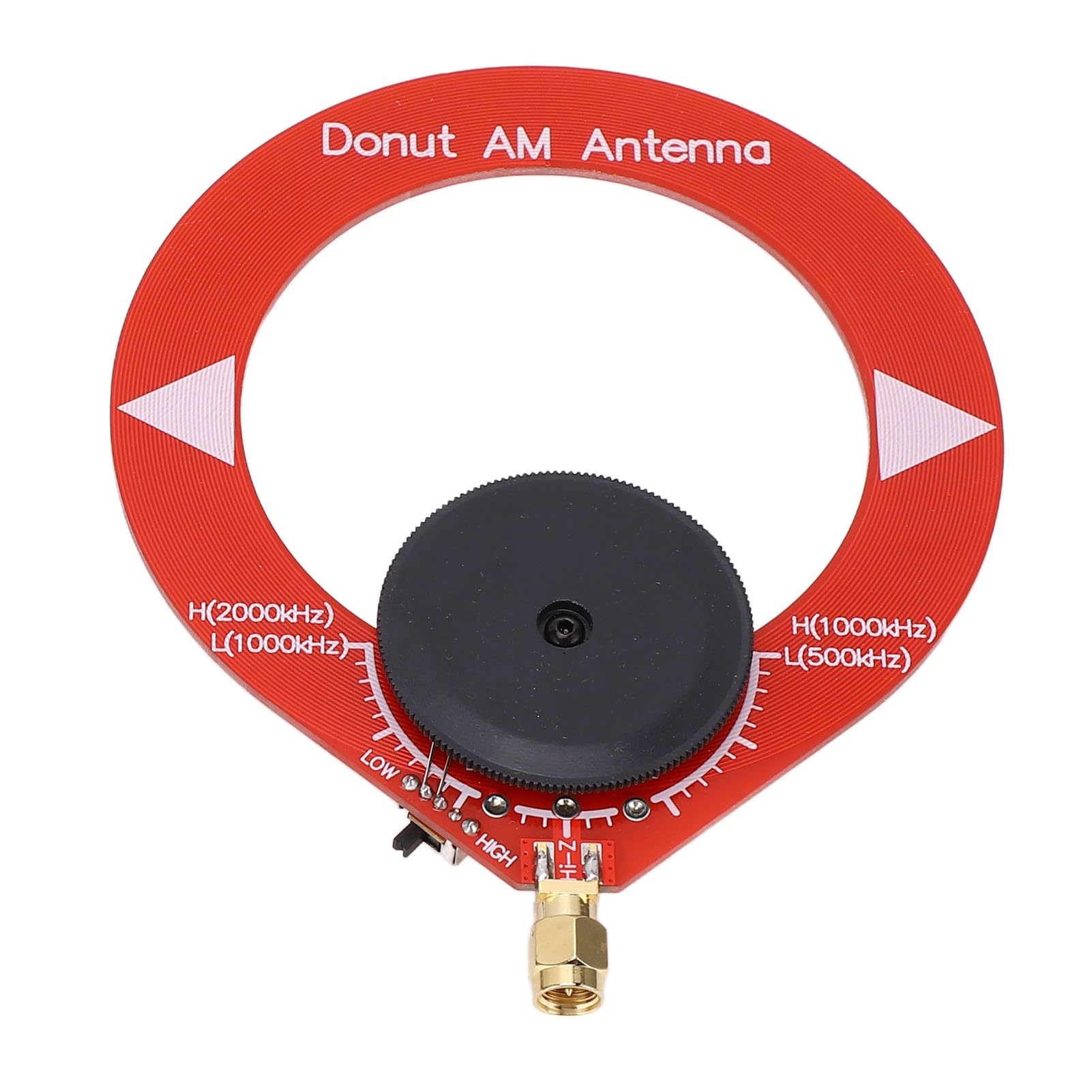 Mini Loop Antenna Portable Donut AM Antenna MW Loop Antenna for MW Radio Enhance Signal Improve Reception Effect