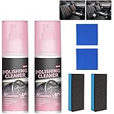 WANGXYZ Polishing Cleaner for Car Interior Detailing,Car Interior Cleaner,Vehicle Interior Polish for Rubber, Leather