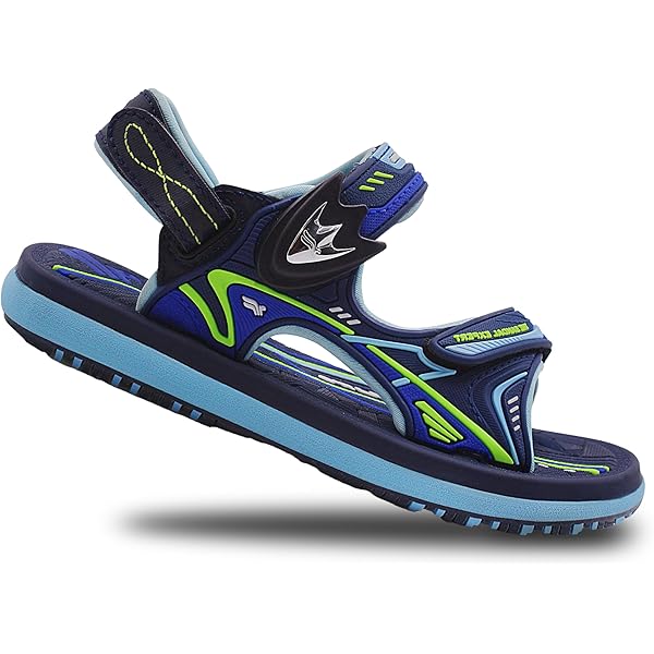 Amazon.com | SKECHERS Boy's Mega-Splash 4K Sandal, Black