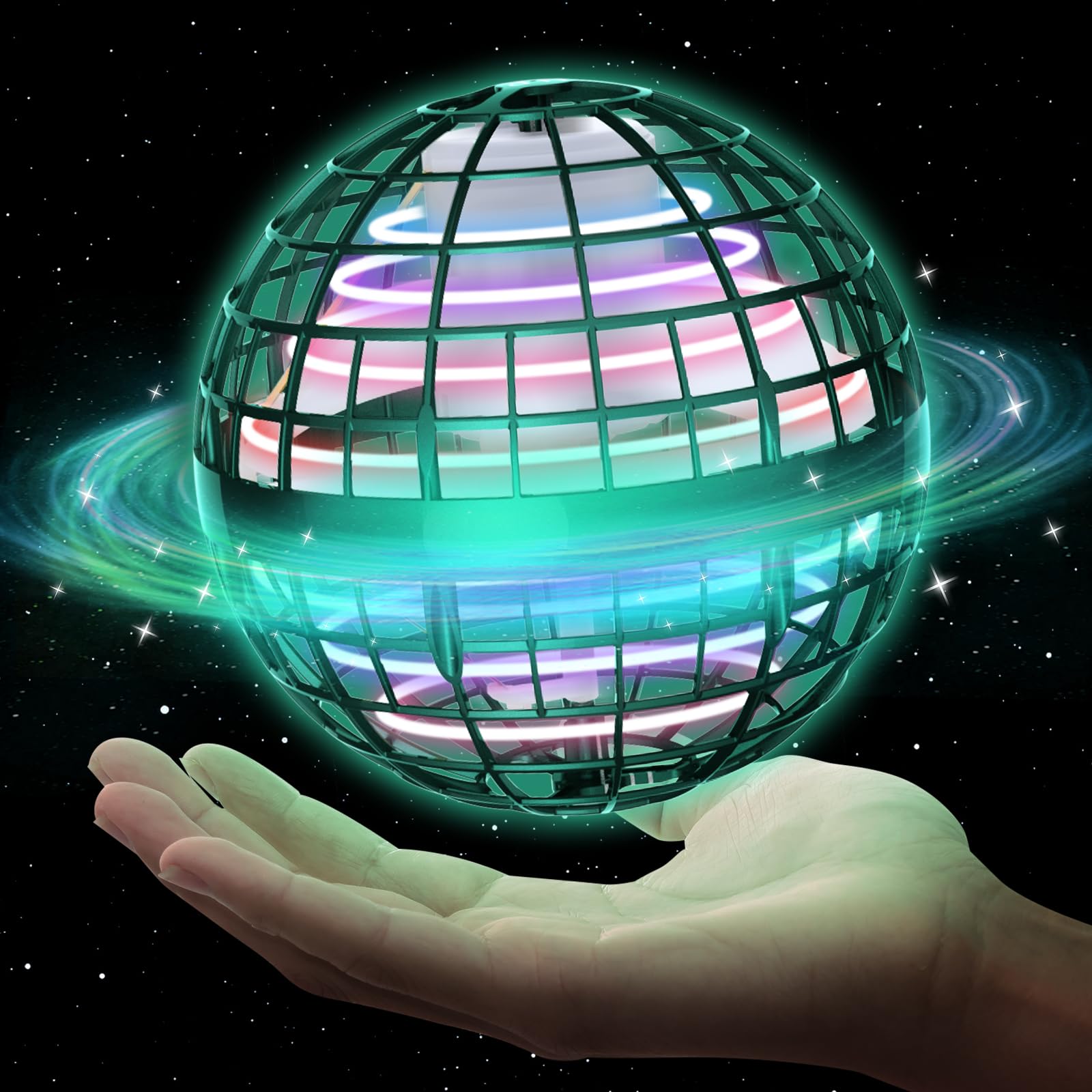 Cosmic Ball MyGoci Flying Orb Ball 2024 Upgraded Cosmic Globe Hand Controlled Hover ...