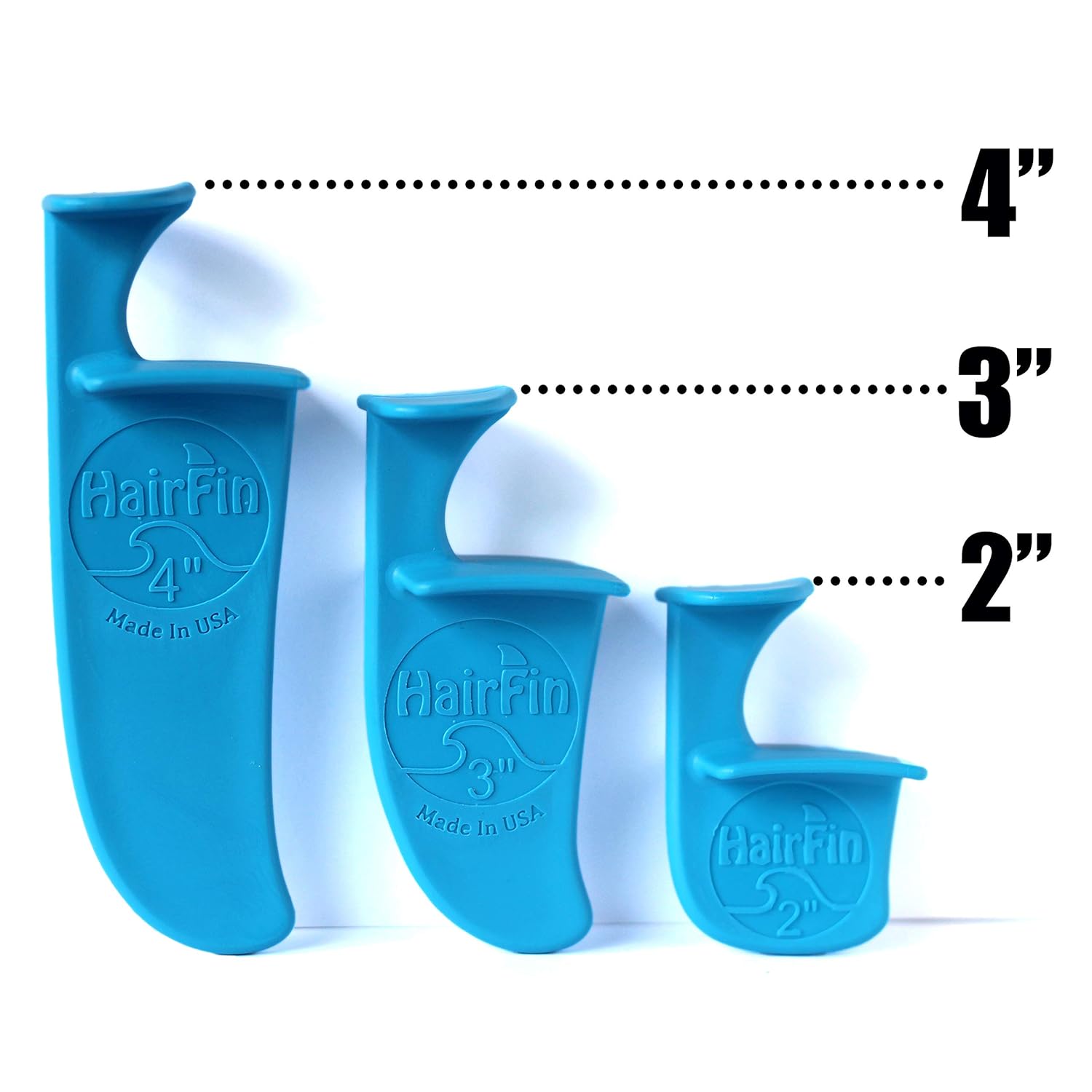 HairFin Haircut Tool Kit, Set of 3 Includes 2”, 3”, and 4” Hair Cutting Guides : Beauty