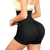Nebility Butt Lifter Padded Shapewear High Waist Hip Enhancer Pads Shorts Women Seamless Underwear Tummy Control Panty