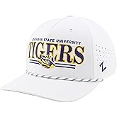 ZHATS NCAA Officially Licensed Rope Hat Snapback Performance Regalia White
