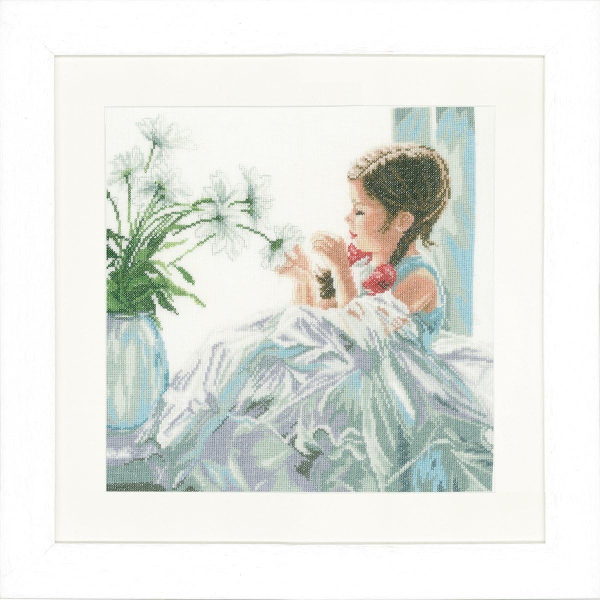 Lanarte Counted Cross Stitch Kit: Fortune Telling (Linen), NA, 30 x 30cm, N\a