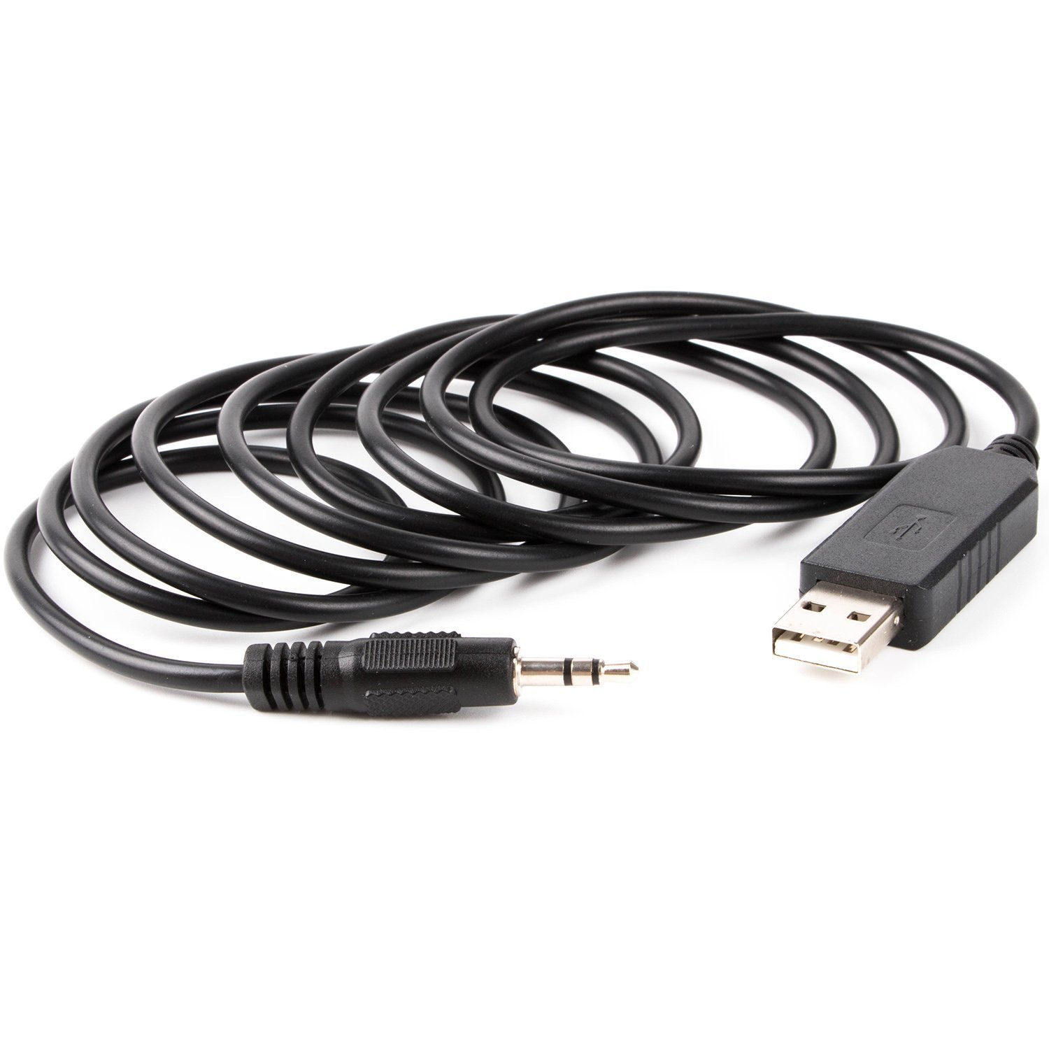 AGS Retail Ltd Compatible USB to Audio Jack TTL Converter Cable Replacement for Windows, Android and Mac – 1.8 m, Black, 232R-5V Serial Adapter with 3.5mm Stereo Jack | Serial Cables
