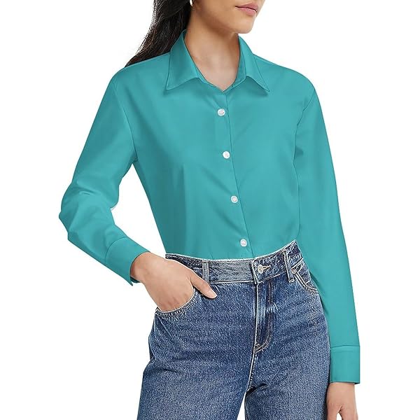 売れ筋商品|||オルセン カットソー トップス レディース Women's Shirt with Rolled Sleeve Tab Detail Mint green オルセン レディース カットソー トップス Women's Shirt with