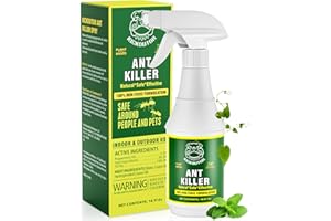 KICKOUTOR Ant Killer and Repellent Spray 16 OZ Natural Peppermint Oil Ant Repellent Pet Safe Ant Spray for House Kitchen Indoor Outdoor Ant Control to Kill & Get Rid of Common Ants
