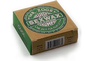 Mr. Zog's Sex Wax Quick Humps 6X Extra Hard Tropic/Base Surfboard Wax