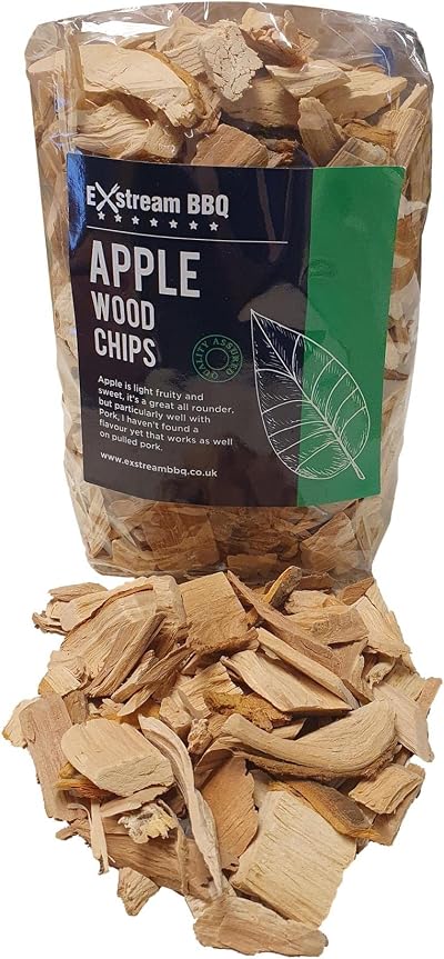 Exstream Cherry 5 Litre BBQ Smoking Wood Chips - 100% Pure Wood
