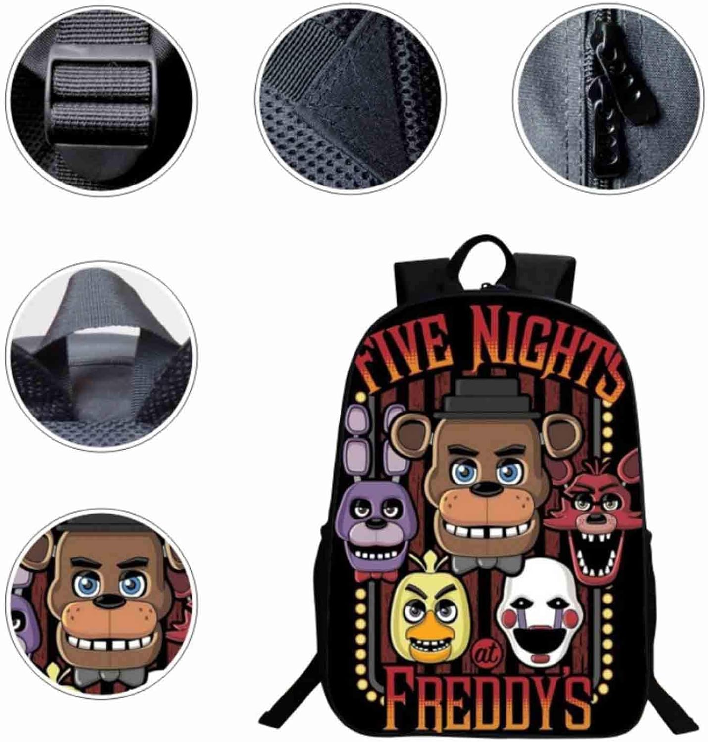 five nights at rucksack fnaf backpack fnaf school bag FNAF School Backpack Children School Bag backpack ucksack for men ucksack laptop ucksack laptop - Image 3