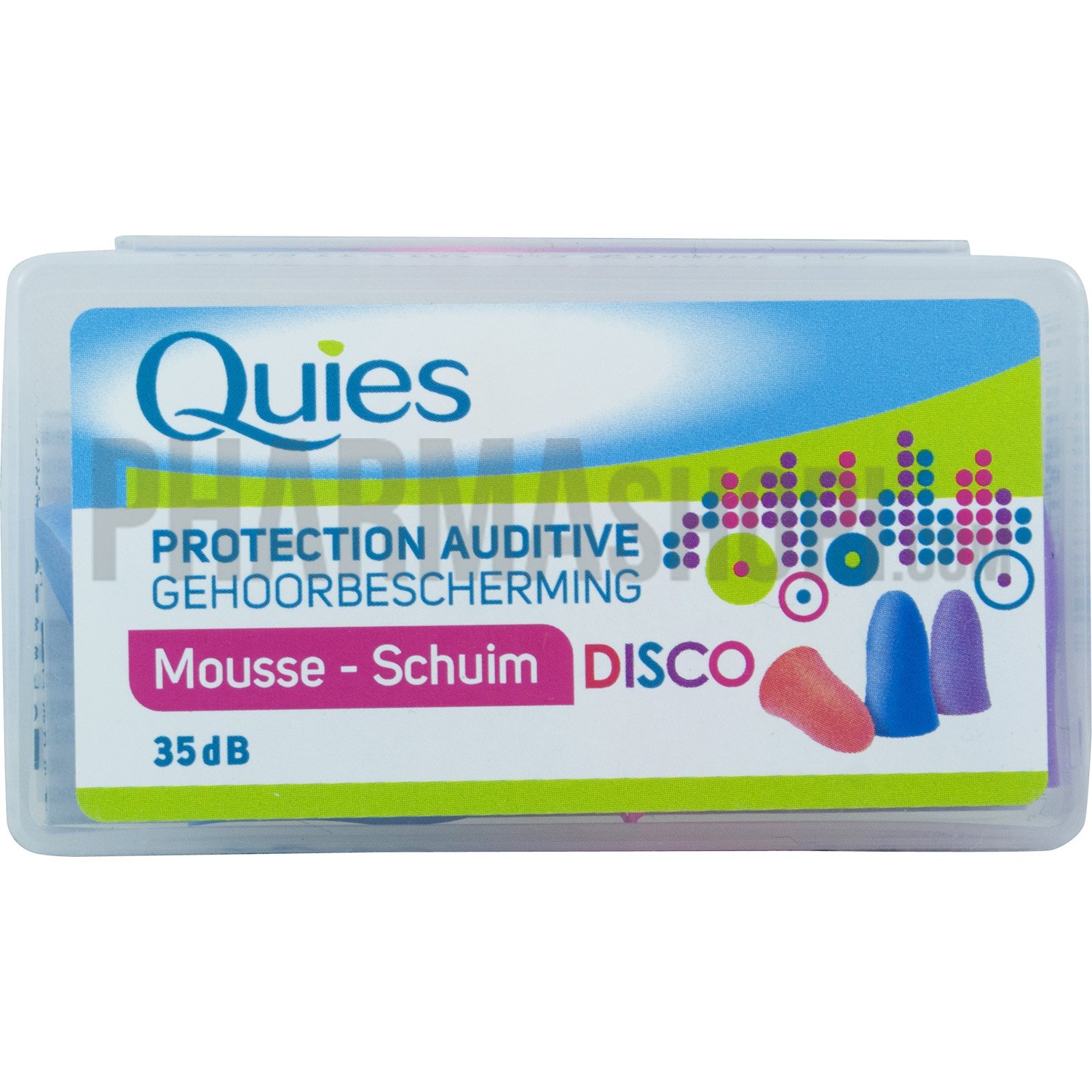 Quies Hearing Protection Foam Earplugs 3 Pairs