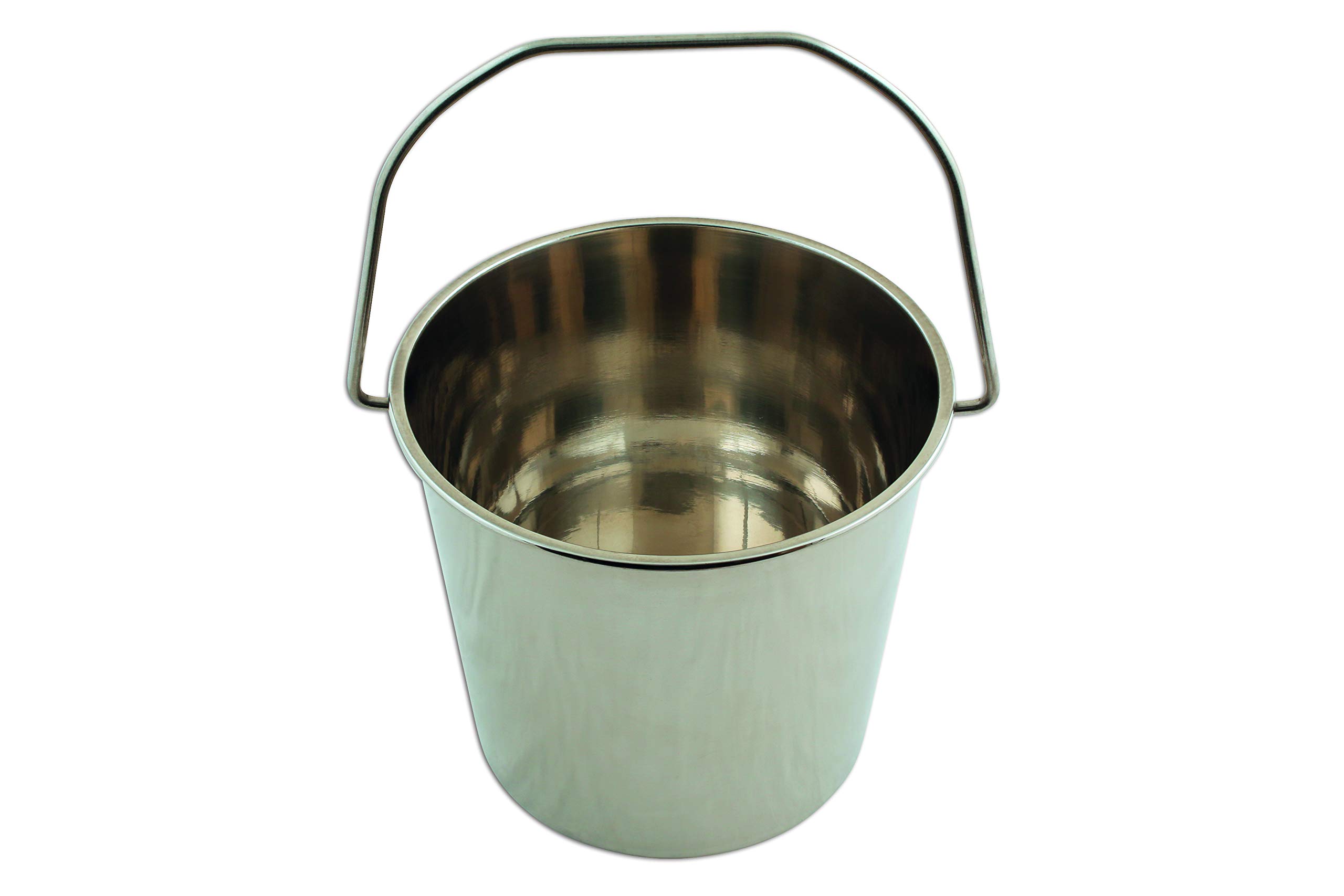 Laser 5929 Stainless Steel Bucket 12L,Silver