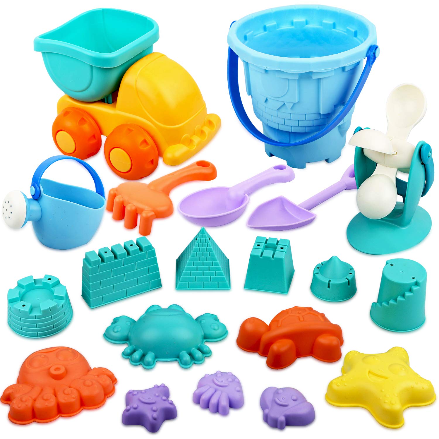 plastic sand and water pit